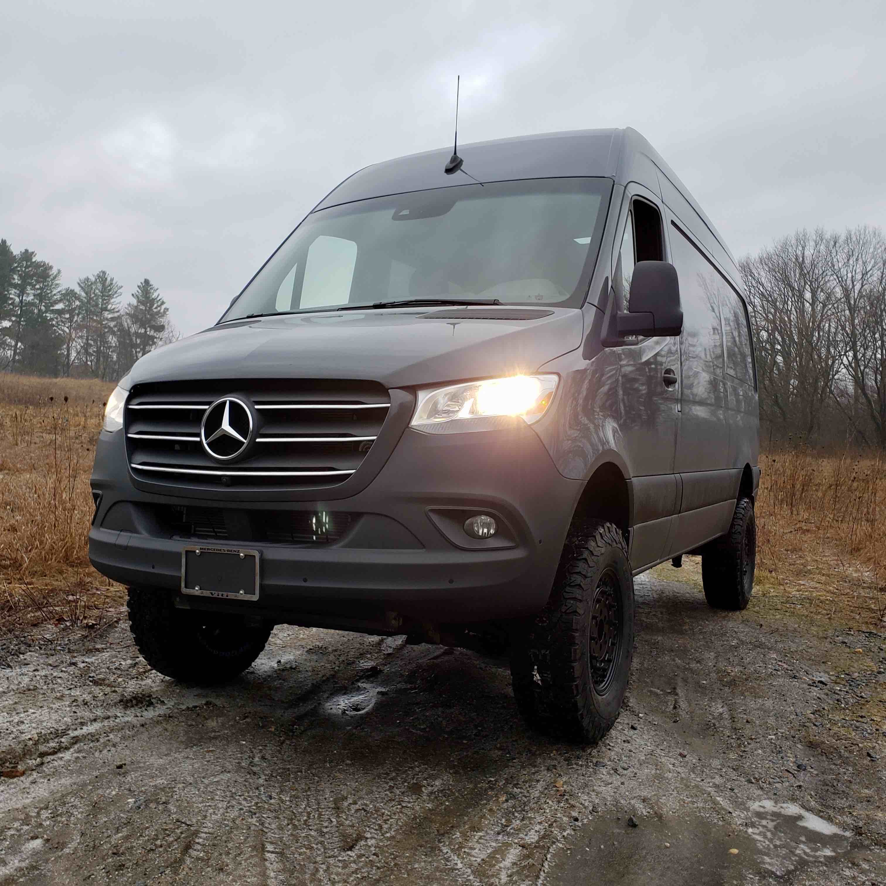 Lifted Mercedes Sprinter Van