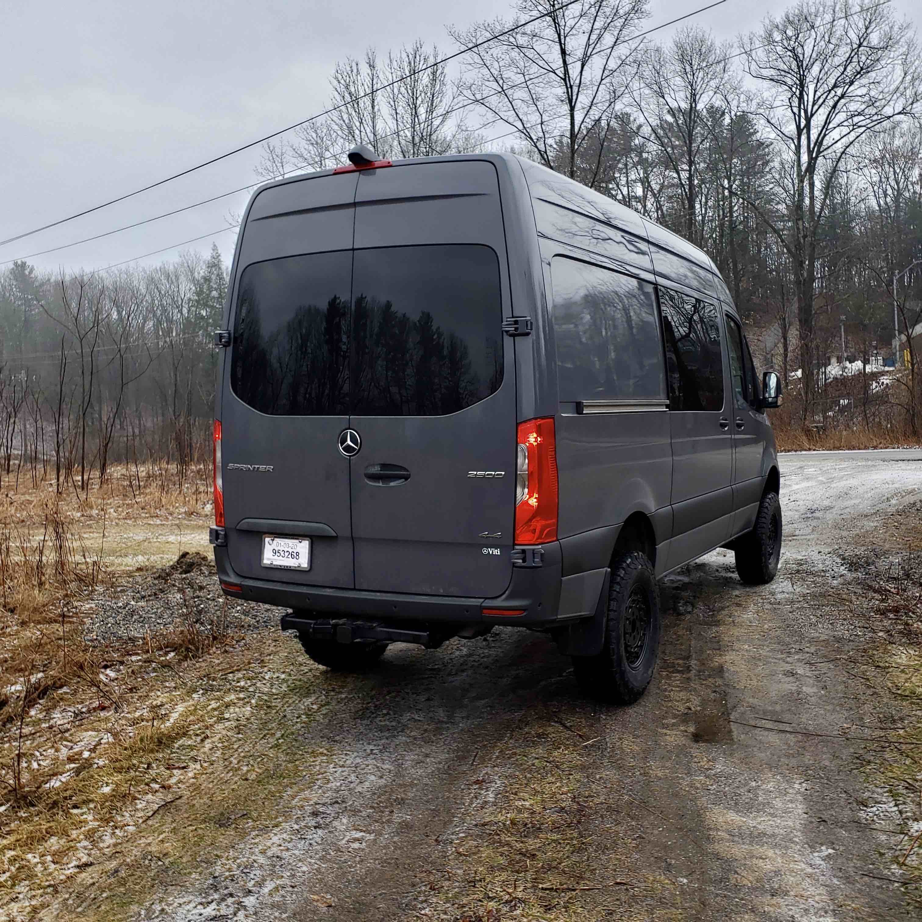 Lifted Mercedes Sprinter Van