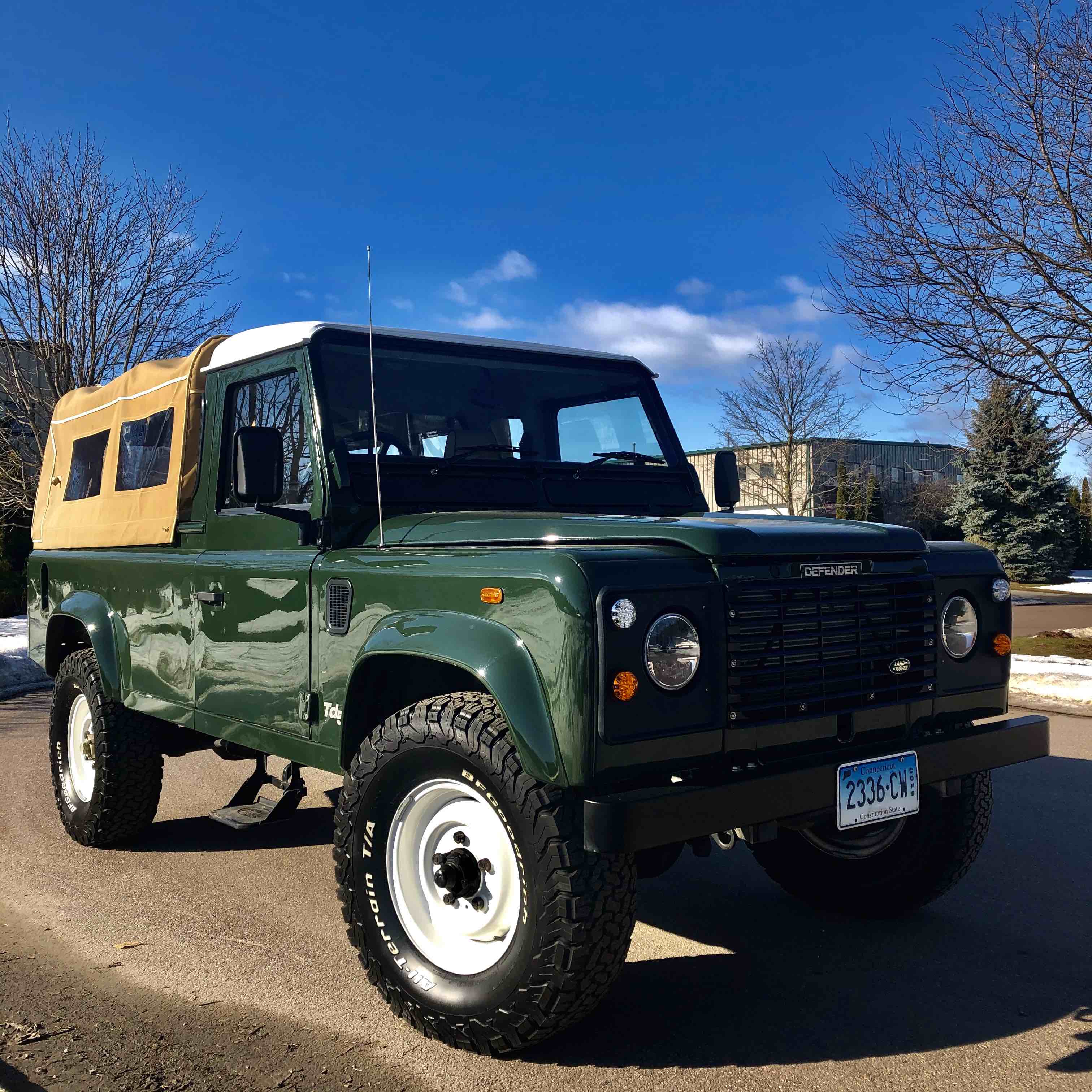 Land Rover Defender 110 Pick Up Restoration